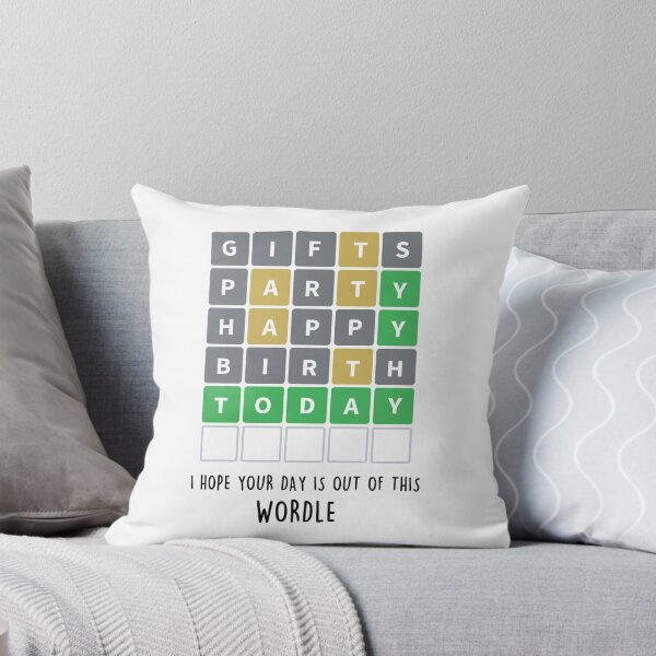 Item preview, Wordle Birthday card - I hope your day is out of this WORDLE designed and sold by LEFDDesigns.