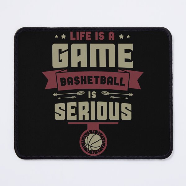 Item preview, Life Is A Game Basketball Is Serious Basketball Player Classic T-Shirt designed and sold by joannonapk6.