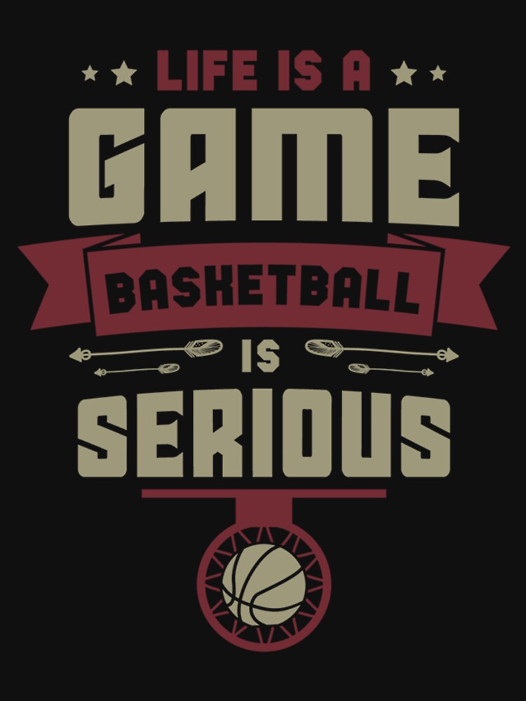 Vintage Basketball is Life T-shirt / Vintage Big Ball Sports