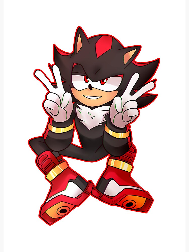 Shadow The Hedgehog | Art Board Print