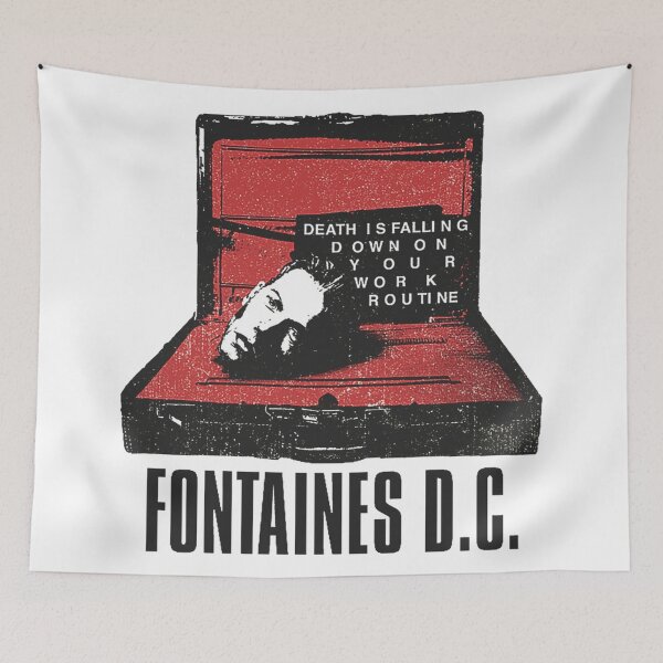 Item preview, Death is Falling Down On Your Work Routine designed and sold by ConsueloSheley.