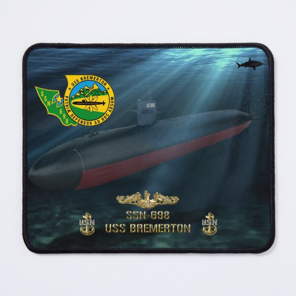 Item preview, SSN-698 USS Bremerton designed and sold by Mil Merchant.
