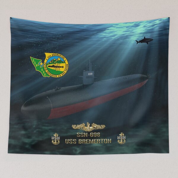 Item preview, SSN-698 USS Bremerton designed and sold by Mil Merchant.