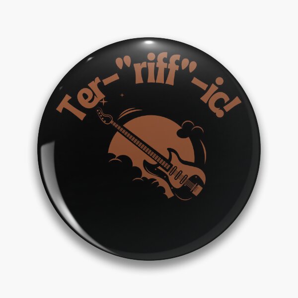 Item preview, Terrific or Ter-"Riff"-ic designed and sold by RoughShirts.