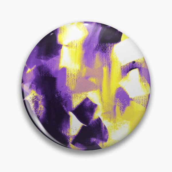Item preview, Nonbinary Pride Choppy Paintstrokes designed and sold by Vernen Ink.