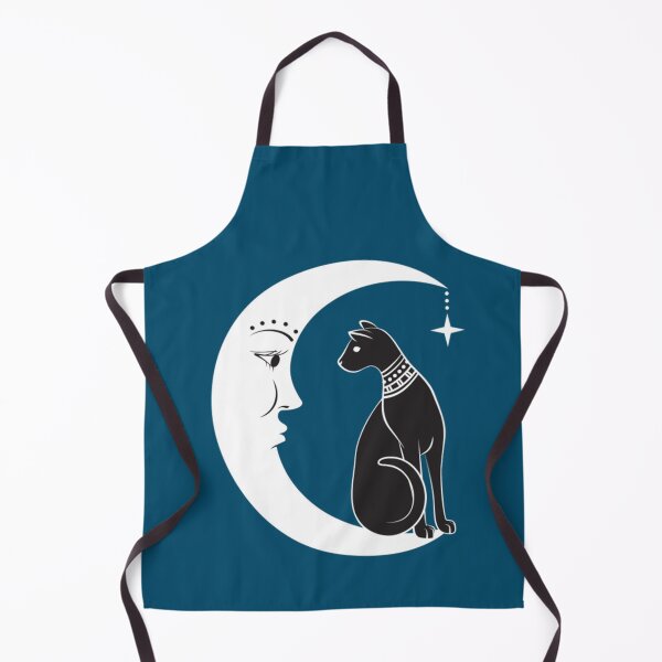 Item preview, Black Cat Familiar Celestial Mystical Pagan Witchcraft    designed and sold by FloresOrla.