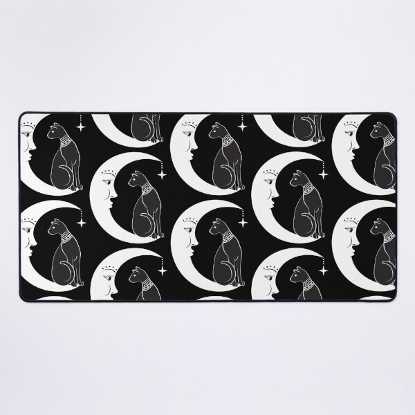Item preview, Black Cat Familiar Celestial Mystical Pagan Witchcraft designed and sold by FloresOrla.