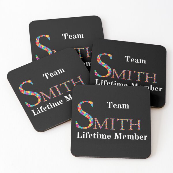 Artikelvorschau, Smith Family Monogram Aufkleber Schild Geschenk für Mama oder Papa an einem besonderen Tag, der stolze Familienmerkmale zeigt entworfen und verkauft von Faelee.