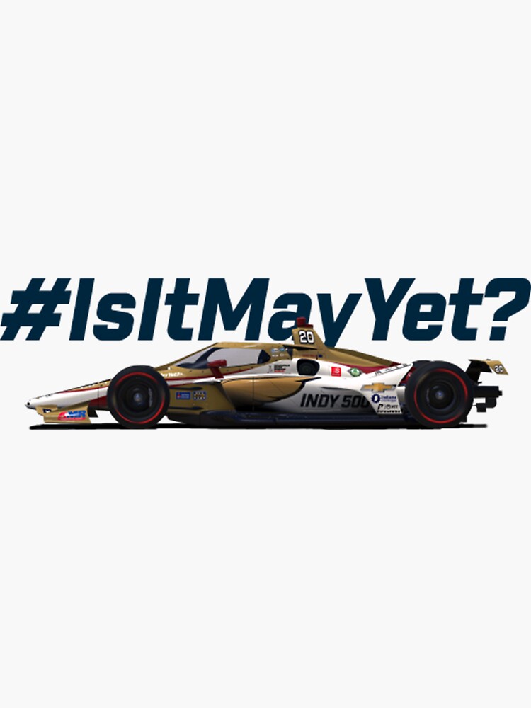 is-it-may-yet-indy-500-sticker-for-sale-by-gagengop-redbubble