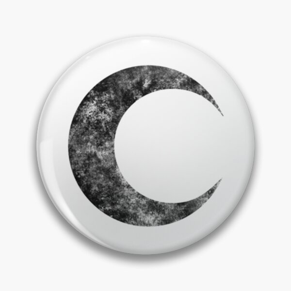 Item preview, Moon Knight -  Symbol - Black Dirty   designed and sold by FloresOrla.