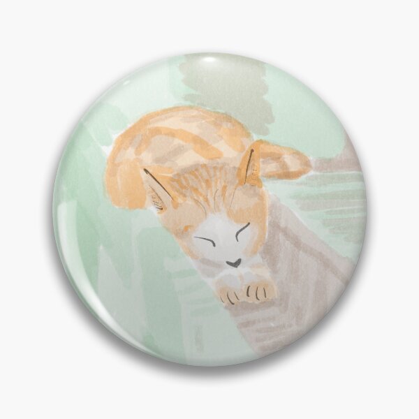 Item preview, Cat lying in the sun designed and sold by apple peel.
