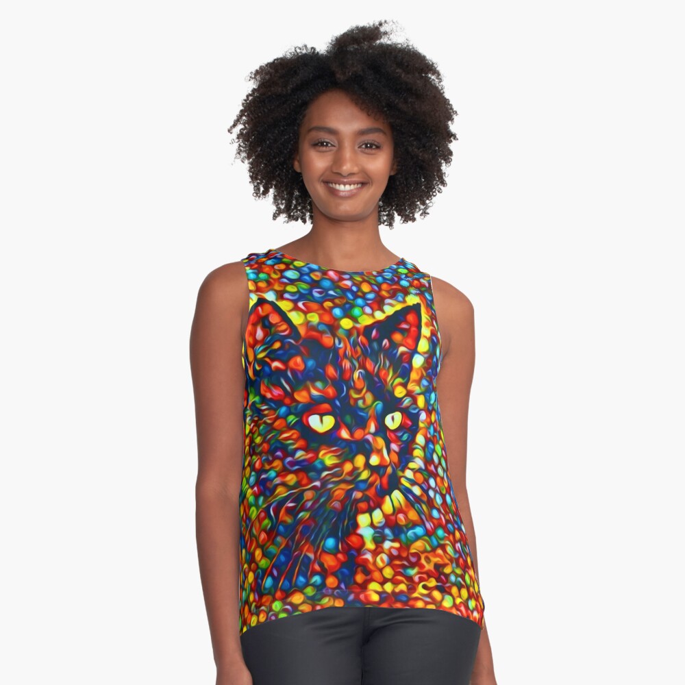 Item preview, Sleeveless Top designed and sold by blackhalt.
