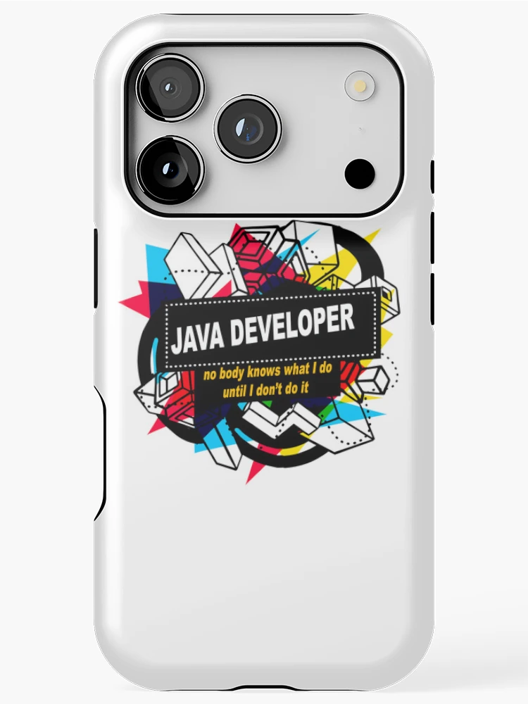 Thumbnail 1 of 4, iPhone Case, Java Developer designed and sold by Ruebenshi.