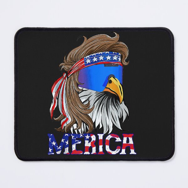 Item preview, Eagle Mullet 4th Of July USA American Flag Merica Shirts  designed and sold by margettekwbg.