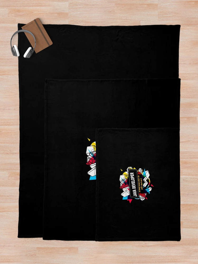 Thumbnail 5 of 6, Throw Blanket, Java Developer designed and sold by Ruebenshi.