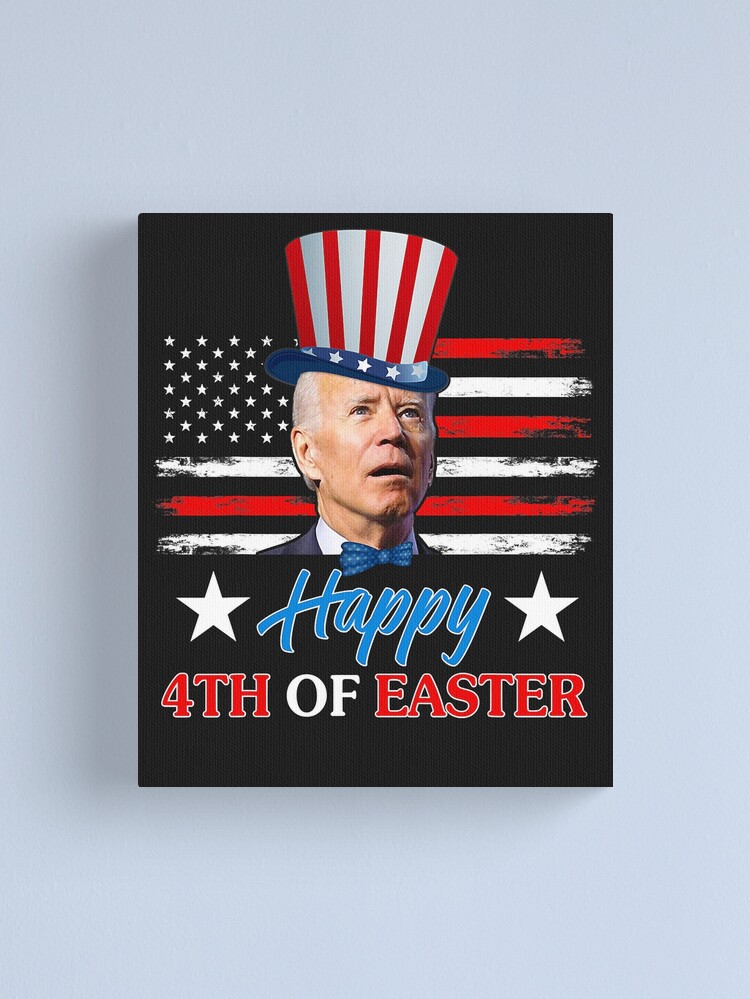  4th of July Baseball Jersey, Happy Easter Joe Biden 4th of July  Memorial Independence Day Shirt : Handmade Products