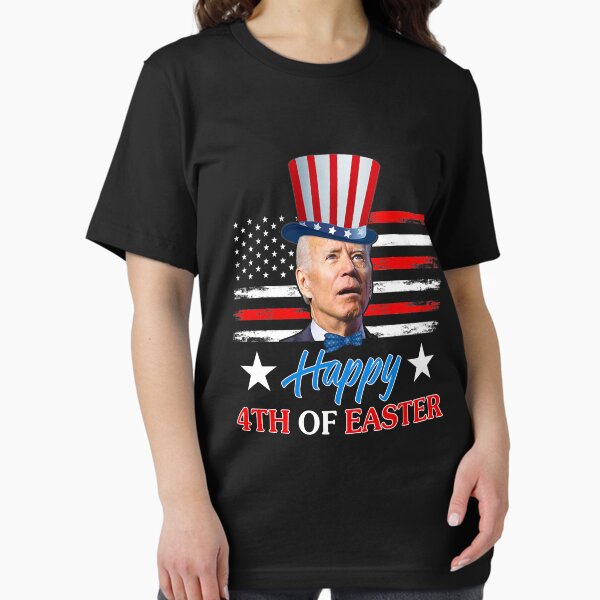 Item preview, Funny Joe Biden Happy 4th Of Easter Confused 4th Of July T-Shirt designed and sold by margettekwbg.