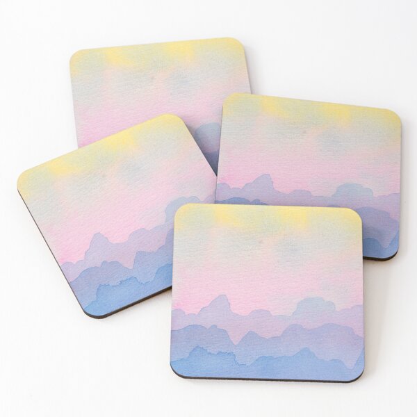 Item preview, Watercolour landscape designed and sold by pigmentandgrain.