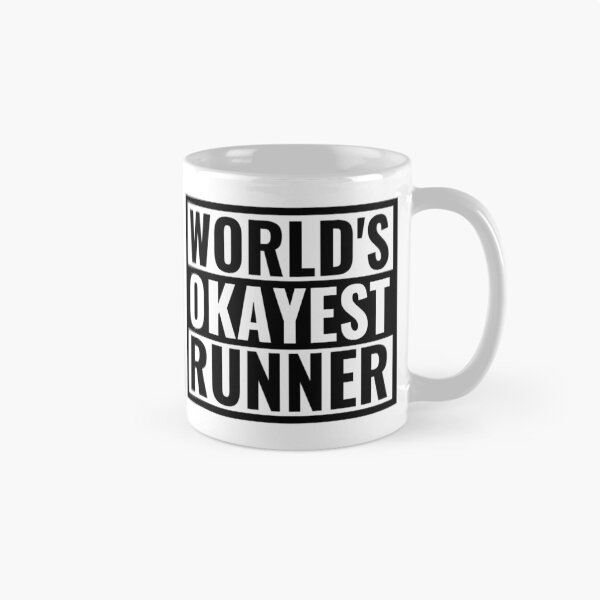 Item preview, World's Okayest Runner - Funny Running Sayings designed and sold by chetan786.