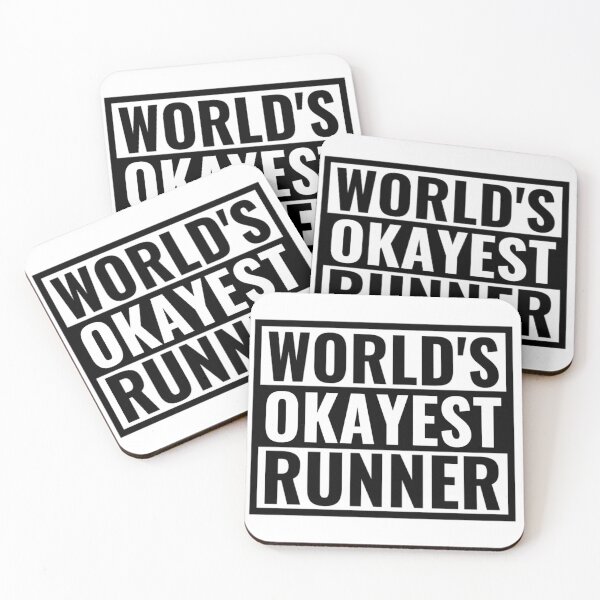 Item preview, World's Okayest Runner - Funny Running Sayings designed and sold by chetan786.