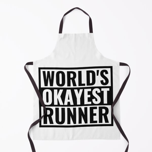 Item preview, World's Okayest Runner - Funny Running Sayings designed and sold by chetan786.