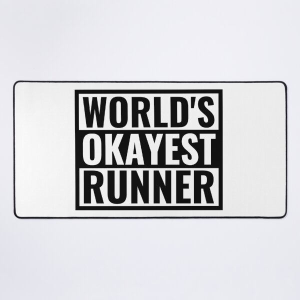 Item preview, World's Okayest Runner - Funny Running Sayings designed and sold by chetan786.