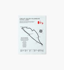 Circuit Gilles Villeneuve Art Board