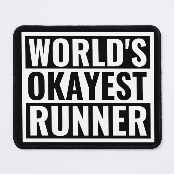 Item preview, World's Okayest Runner - Funny Running Sayings designed and sold by chetan786.
