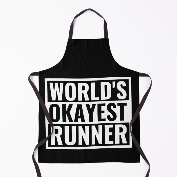 Item preview, World's Okayest Runner - Funny Running Sayings designed and sold by chetan786.