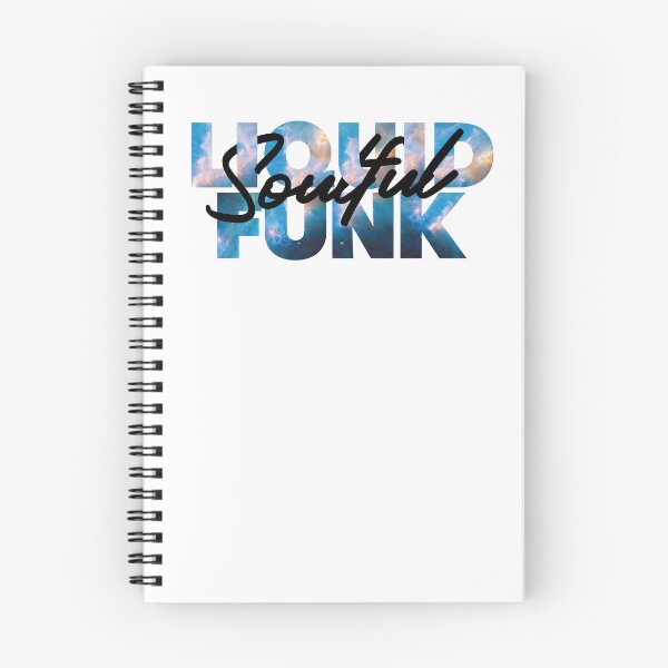 Item preview, Liquid Funk Soulful Drum & Bass ( Galaxy Black Text Edit  ) designed and sold by WULFLAND ARTS.