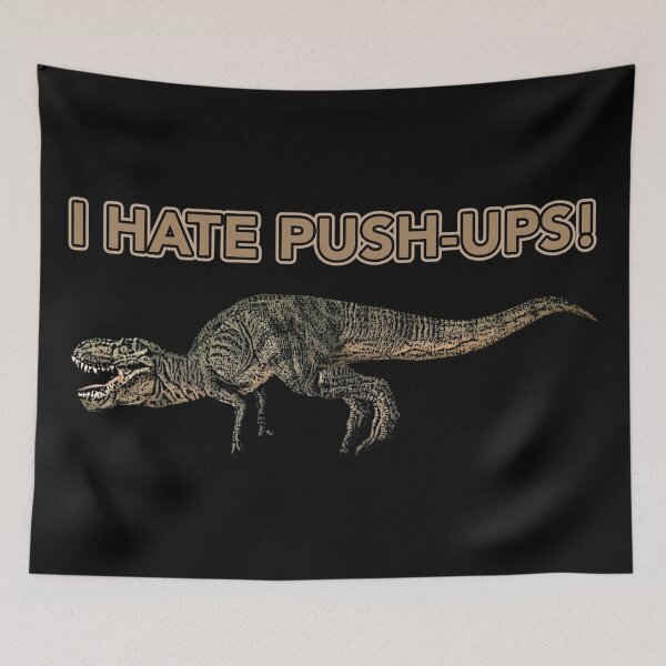 Item preview, I Hate Push Ups designed and sold by janraydesigns.
