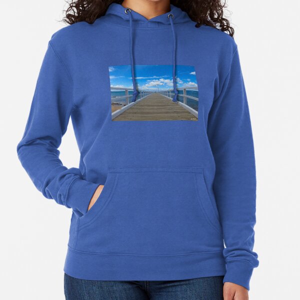 Pier at Point Lonsdale Lightweight Hoodie