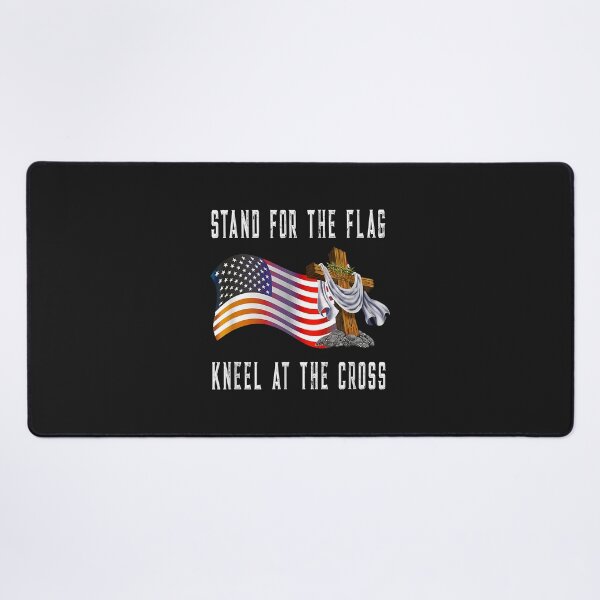 Item preview, Stand For Flag Kneel At The Cross Kneel At The Cross designed and sold by luciaaljudith.