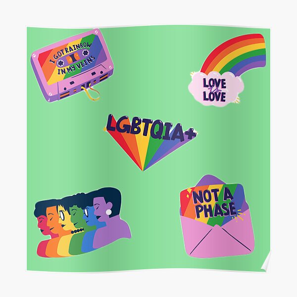 Lgbtqia Posters Poster For Sale By Juaneee Redbubble 5100