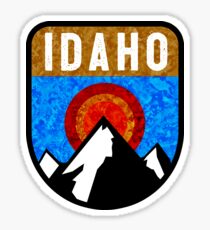IDAHO MOUNTAINS OUTDOORS NATURE SKIING YELLOWSTONE SUN VALLEY KETCHUM NATURE HIKING Sticker