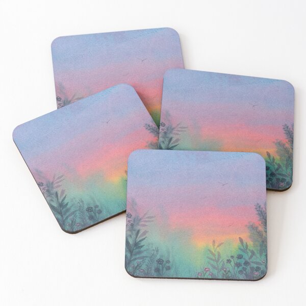 Item preview, Watercolour landscape designed and sold by pigmentandgrain.