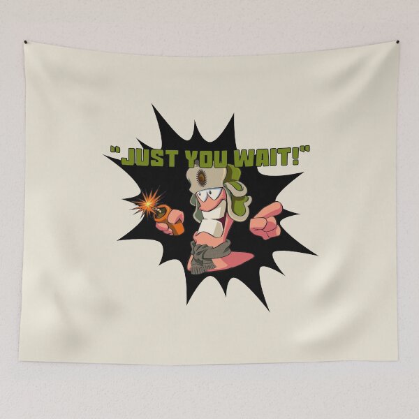 Item preview, WORMS: “Just You Wait!” designed and sold by epinkb.