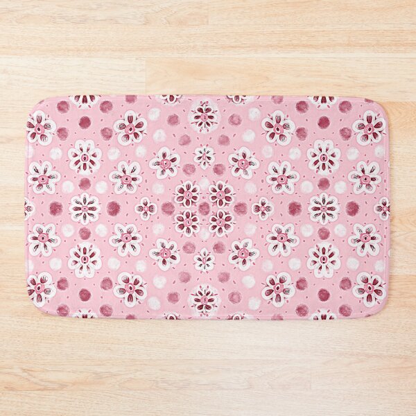Item preview, Polka Pink Petals designed and sold by DreamKaracters.