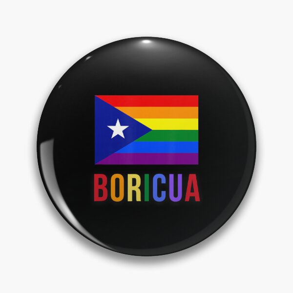 Item preview, Puerto Rico Boricua Gay Pride LGBT Rainbow Wepa designed and sold by TARABENNIE01.