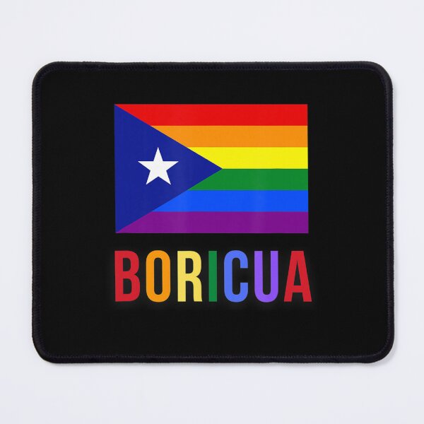 Artikelvorschau, Puerto Rico Boricua Gay Pride LGBT Rainbow Wepa entworfen und verkauft von TARABENNIE01.
