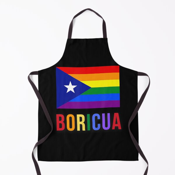 Item preview, Puerto Rico Boricua Gay Pride LGBT Rainbow Wepa designed and sold by TARABENNIE01.