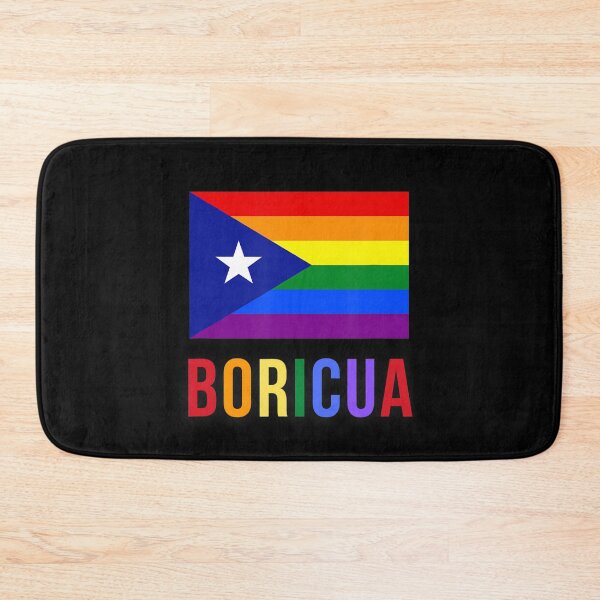 Item preview, Puerto Rico Boricua Gay Pride LGBT Rainbow Wepa designed and sold by TARABENNIE01.