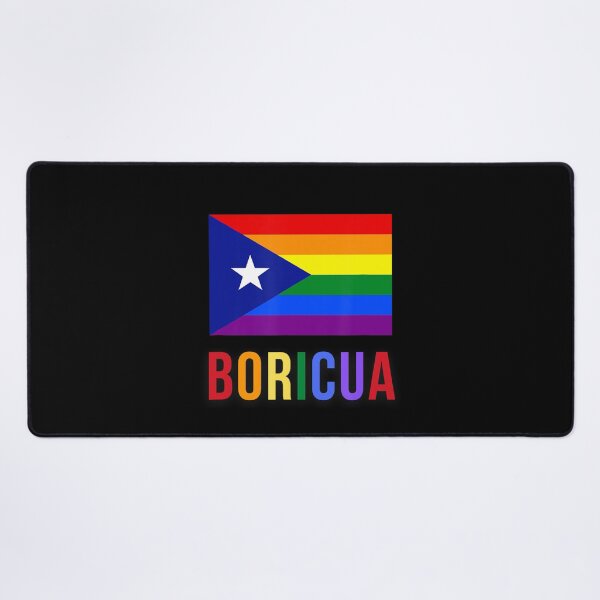 Item preview, Puerto Rico Boricua Gay Pride LGBT Rainbow Wepa designed and sold by TARABENNIE01.
