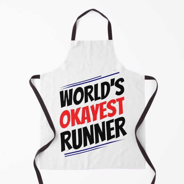 Item preview, World's Okayest Runner - Funny Running Sayings designed and sold by chetan786.