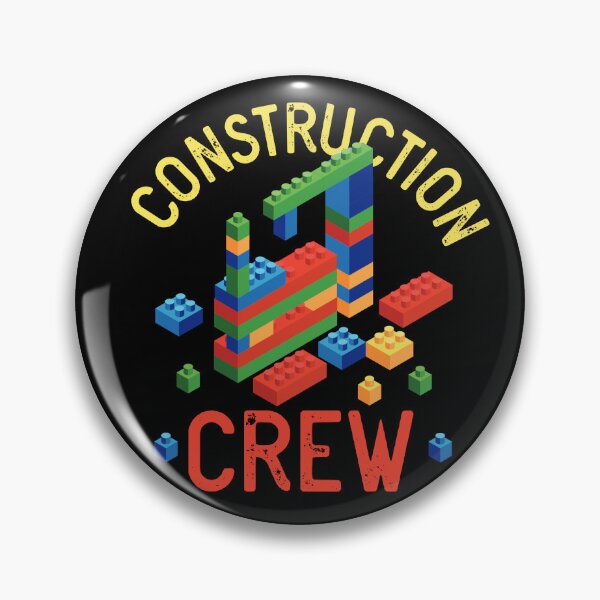 Item preview, Construction Crew Building Blocks Bricks Master Builder Gear designed and sold by DynamicDesign.