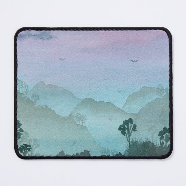 Item preview, Watercolour landscape designed and sold by pigmentandgrain.