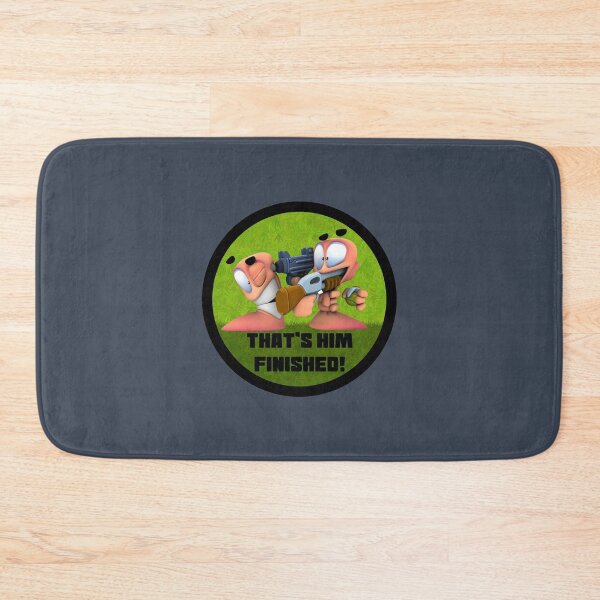 Item preview, WORMS: “That’s Him Finished!” designed and sold by epinkb.