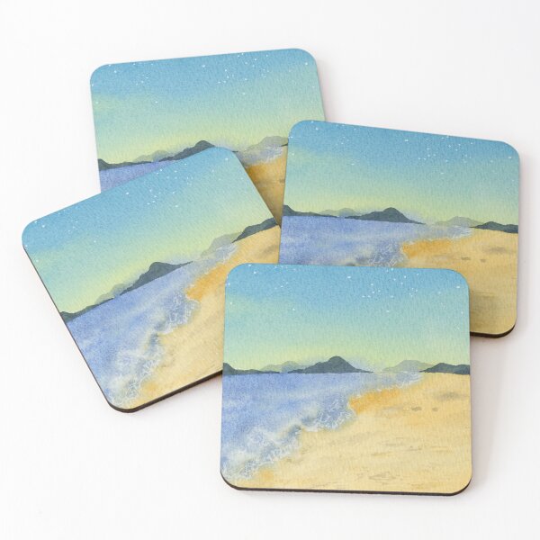 Item preview, Watercolour landscape designed and sold by pigmentandgrain.