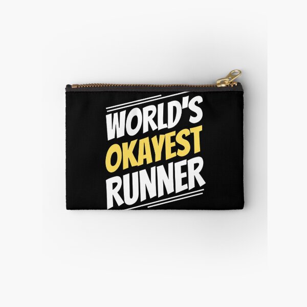 Item preview, World's Okayest Runner - Funny Running Sayings designed and sold by chetan786.