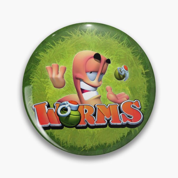 Item preview, WORMS with Grenades designed and sold by epinkb.